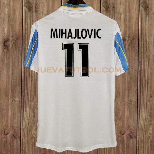 segunda camiseta mihajlovic 11 lazio 1999-2000 blanco hombre