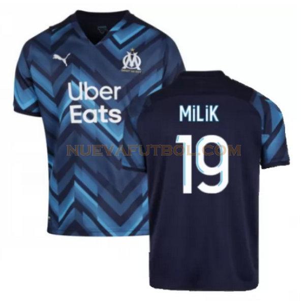 segunda camiseta milik 19 marsella 2021 2022 azul hombre