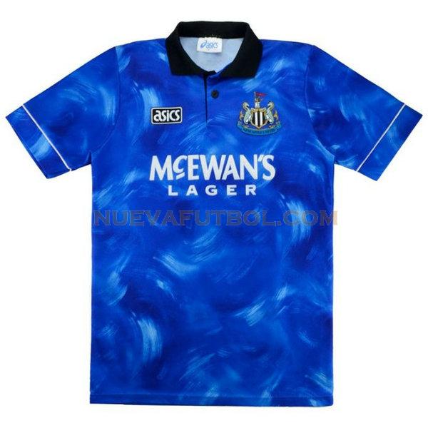 segunda camiseta newcastle united 1993-1995 azul