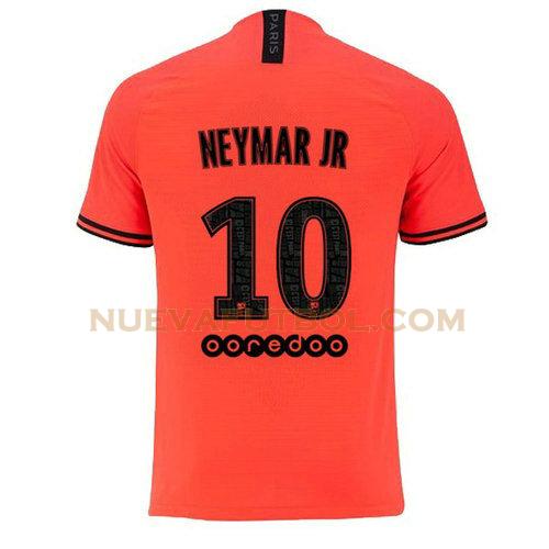 segunda camiseta neymar jr 10 paris saint germain jordan 2020 hombre