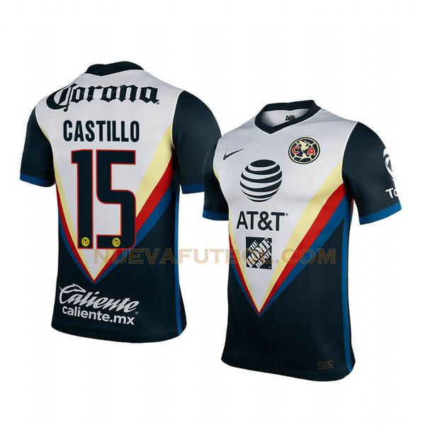 segunda camiseta nicolas castillo 15 club américa 2020-2021 hombre