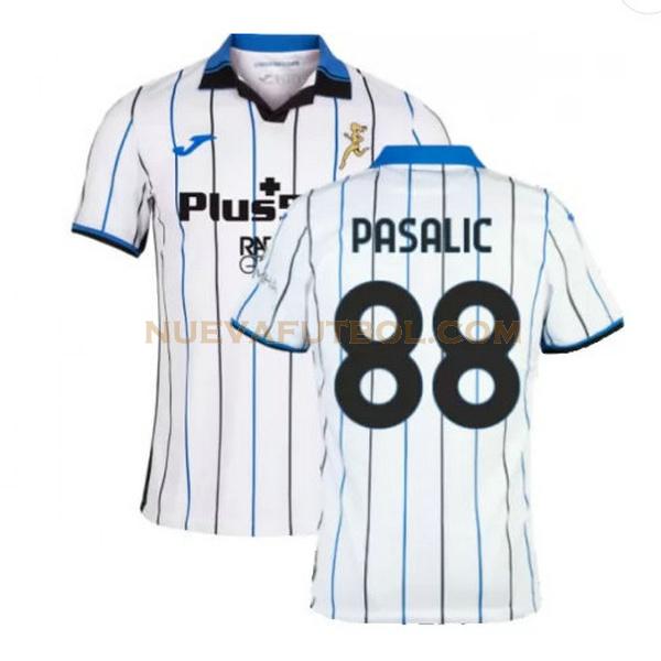 segunda camiseta pasalic 88 atalanta bc 2021 2022 blanco hombre