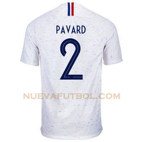 segunda camiseta pavard 2 francia 2018 hombre