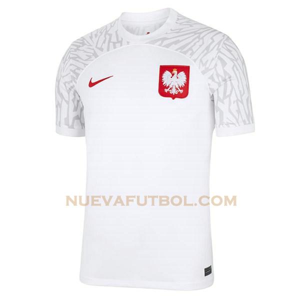 segunda camiseta polonia tailandia 2022 blanco hombre