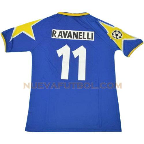 segunda camiseta ravanelli 11 juventus 1995-1996 hombre