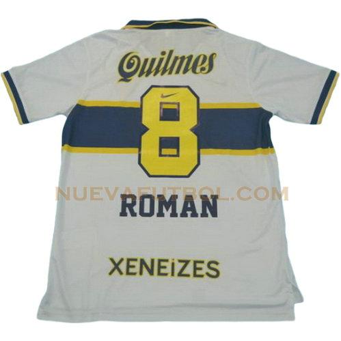 segunda camiseta riqueleme 8 boca juniors 1996-1997 hombre