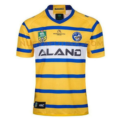 segunda camiseta rugby parramatta eels 2018 amarillo hombre