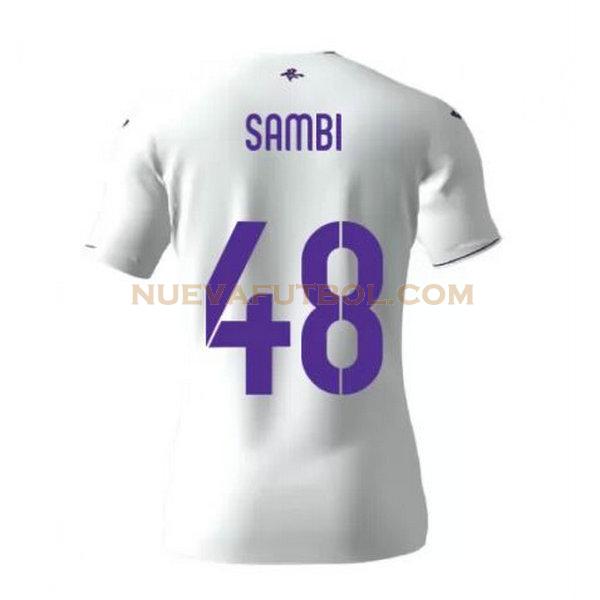 segunda camiseta sambi 48 anderlecht 2020-2021 blanco hombre