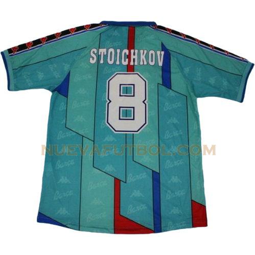 segunda camiseta stoichkov 8 barcelona 1996-1997 hombre