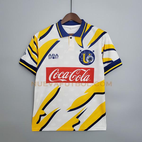 segunda camiseta tigres uanl 1997 1998 blanco amarillo hombre