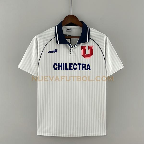 segunda camiseta universidad de chile 1994 1995 blanco hombre