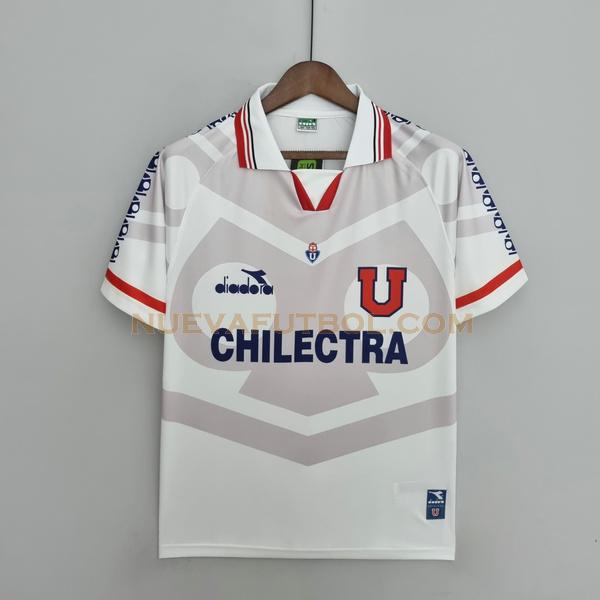 segunda camiseta universidad de chile 1996 blanco hombre