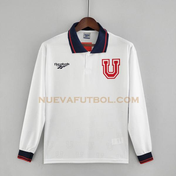 segunda camiseta universidad de chile ml 1998 blanco hombre