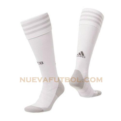 segunda equipacion calcetines bayern de múnich 2019-2020 blanco hombre