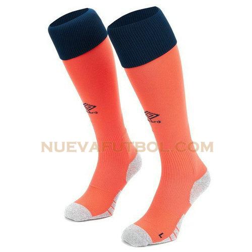 segunda equipacion calcetines everton 2019-2020 naranja hombre