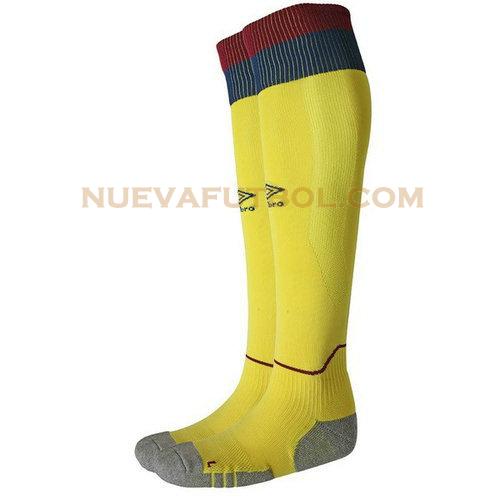 segunda equipacion calcetines west ham united 2018-2019 amarillo hombre