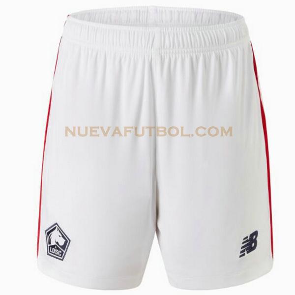 segunda pantalones corto lille osc 2022 2023 blanco hombre