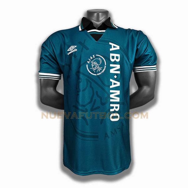 segunda player camiseta ajax 1994 95 azul hombre