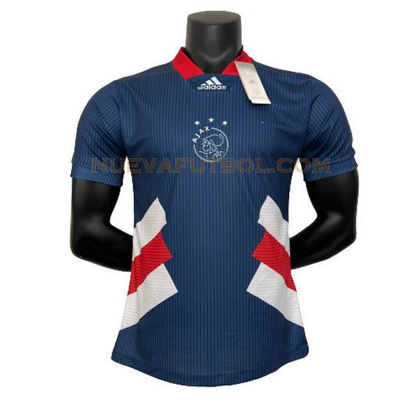 special edition camiseta ajax player 2023 2024 azul hombre