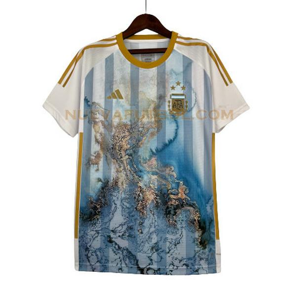 special edition camiseta argentina 2023 azul blanco hombre