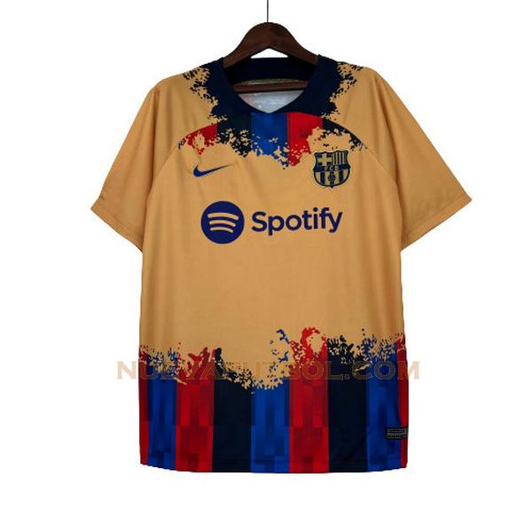 special edition camiseta barcelona 2023 2024 amarillo hombre