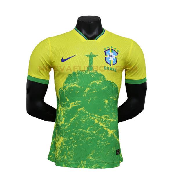 special edition camiseta brasil player 2023 amarillo hombre