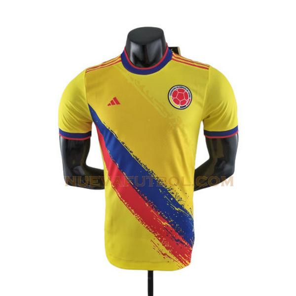 special edition camiseta colombia player 2022 amarillo hombre