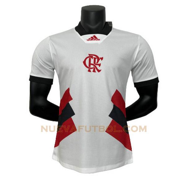 special edition camiseta flamengo player 2023 2024 blanco hombre