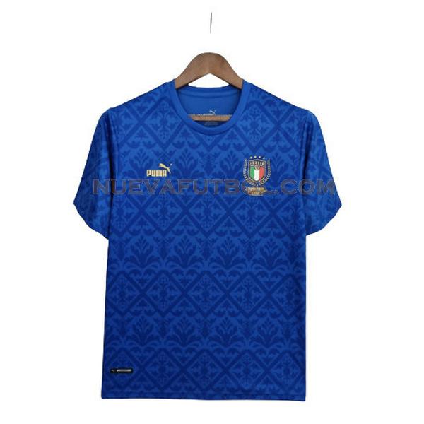 special edition camiseta italia 2022 euro championship azul hombre