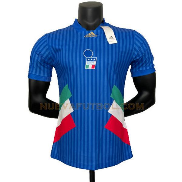 special edition camiseta italia player 2023 2024 azul hombre