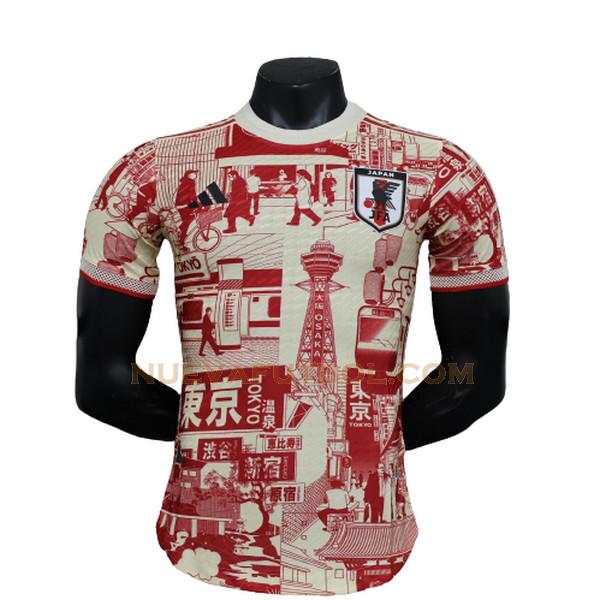 special edition camiseta japón player 2023 blanco rojo hombre