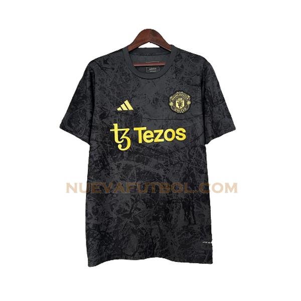 special edition camiseta manchester united 2024 2025 negro hombre