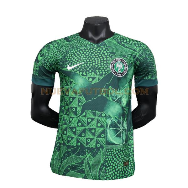 special edition camiseta nigeria player 2023 verde hombre