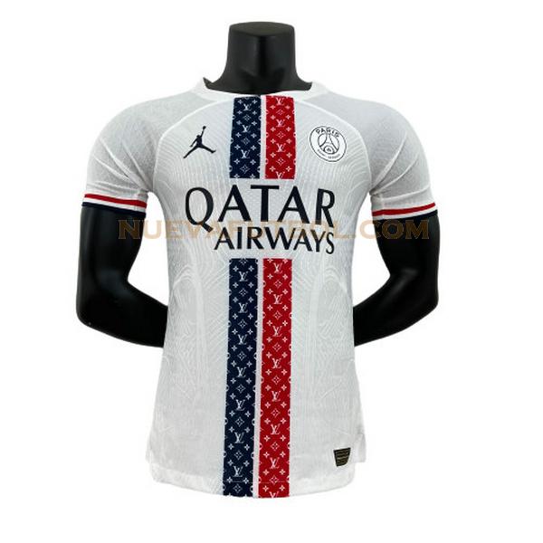 special edition camiseta paris saint germain player 2023 2024 blanco hombre
