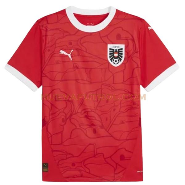 tailandia primera camiseta austria 2024 rojo hombre