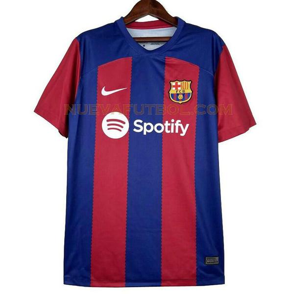 tailandia primera camiseta barcelona 2023 2024 azul rojo hombre