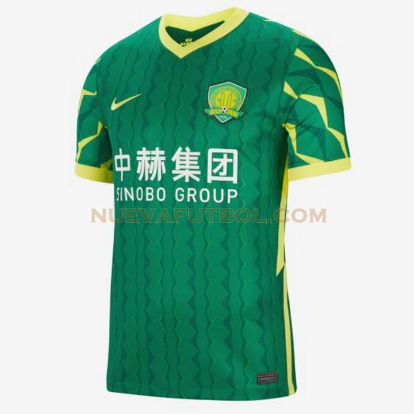 tailandia primera camiseta beijing sinobo guoan 2021 2022 verde hombre
