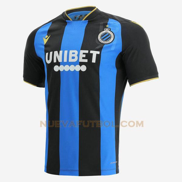 tailandia primera camiseta club brugge 2021 2022 negro azul hombre