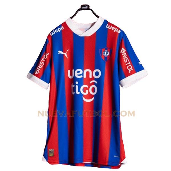 tailandia primera camiseta club cerro porteño 2023 2024 azul rojo hombre