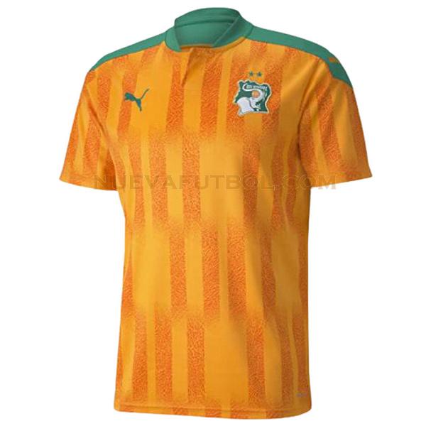 tailandia primera camiseta costa de marfil 2021 naranja hombre