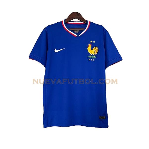 tailandia primera camiseta francia 2024 azul hombre
