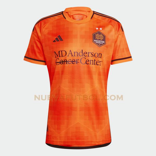 tailandia primera camiseta houston dynamo 2023 2024 naranja hombre