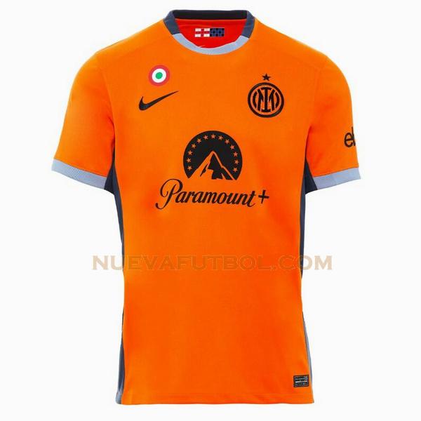tailandia primera camiseta inter milan 2023 2024 naranja hombre