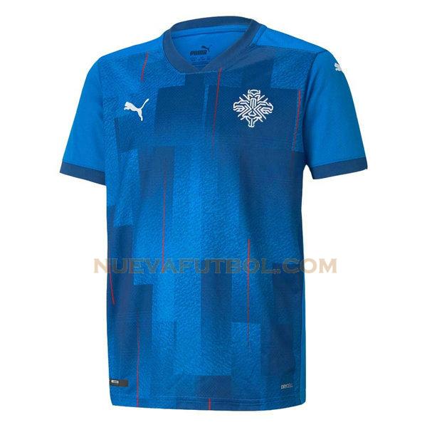 tailandia primera camiseta islandia 2021 2022 azul hombre