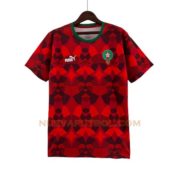 tailandia primera camiseta marruecos 2023 rojo hombre
