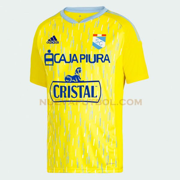 tailandia primera camiseta sporting cristal 2023 2024 amarillo hombre