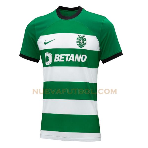 tailandia primera camiseta sporting de lisboa 2023 2024 verde blanco hombre
