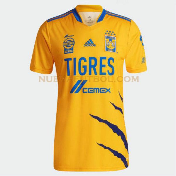 tailandia primera camiseta tigres uanl 2021 2022 amarillo hombre