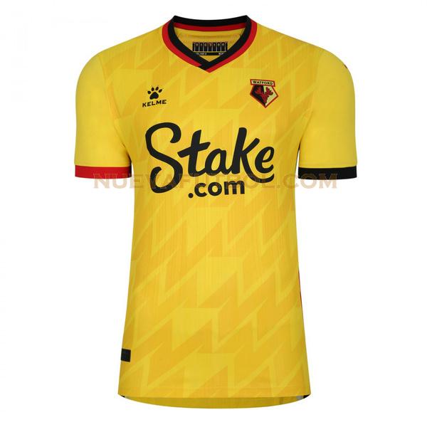 tailandia primera camiseta watford 2022 2023 amarillo hombre
