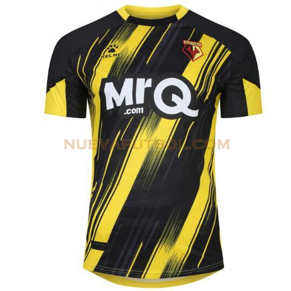 tailandia primera camiseta watford 2023 2024 amarillo negro hombre